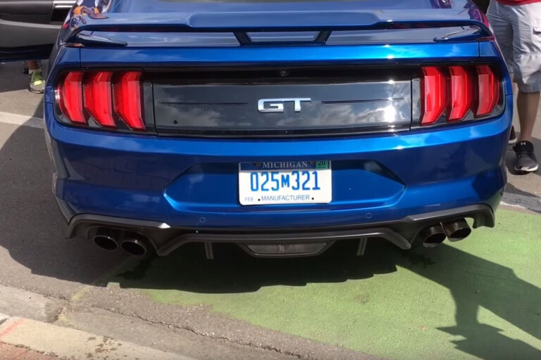 2018 Ford Mustang Gt exhaust