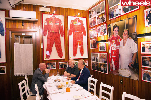 Peter -Robinson -with -Ferrari -memorabilia