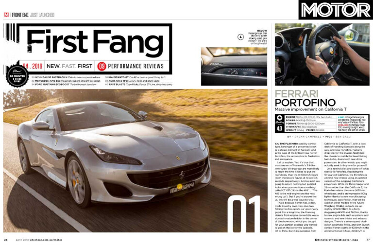 MOTOR Magazine April 2019 Issue FIRST DRIVES Jpg