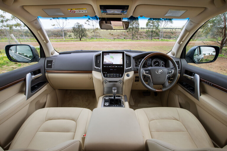 Toyota LandCruiser interior
