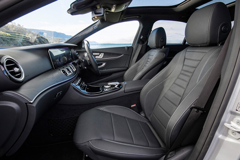 mercedes Benz E-class interior