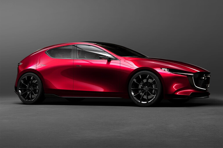 Mazda Kai concept unveiled, next-gen Mazda 3 previewed