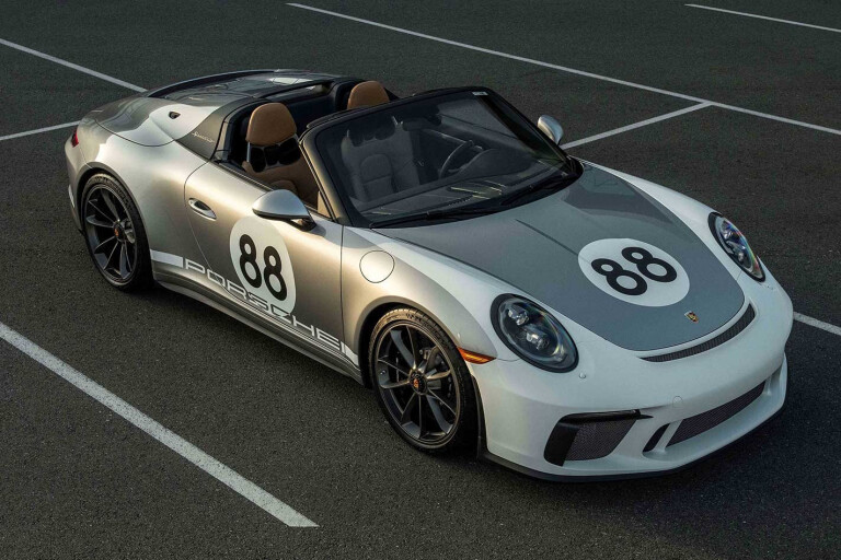 Final Porsche Speedster COVID-19 auction