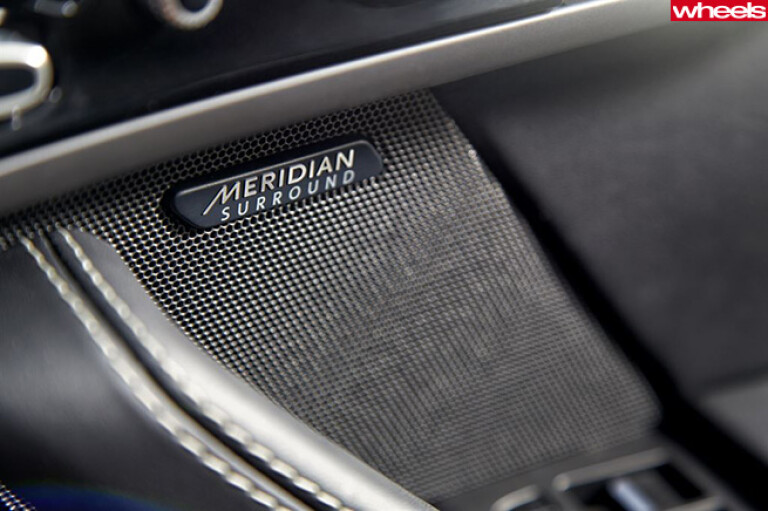Jaguar Meridian sound system