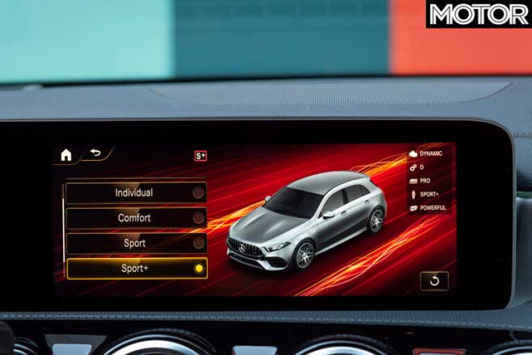 2020 Mercedes AMG A 45 S Drive Mode Selection Jpg
