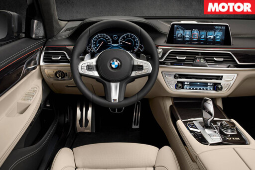 BMW M760Li xDrive interior