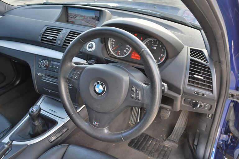 V8 powered BMW 1 Series interior