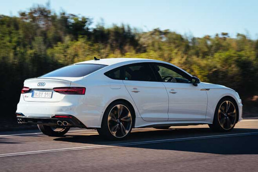 Audi S5 Sportback with optional sports differential