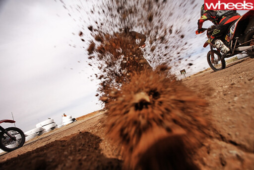 Dirt -bike -riders