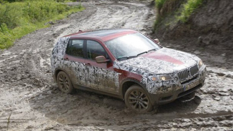 BMW releases official camouflage shots of new X3
