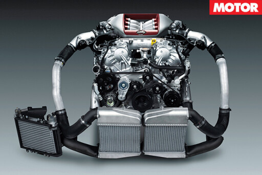 Nissan R36 GT-R engine