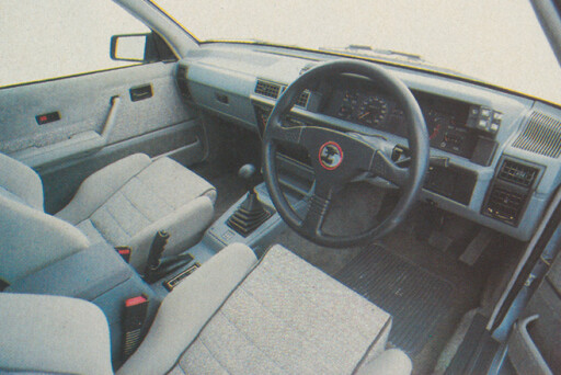 Holden Commodore SS Group A interior