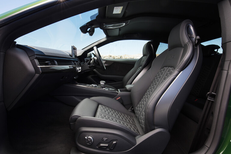 2018 Audi Rs 5 Green Interior Frontseats Jpg