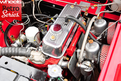MG-A-Roadster -engine