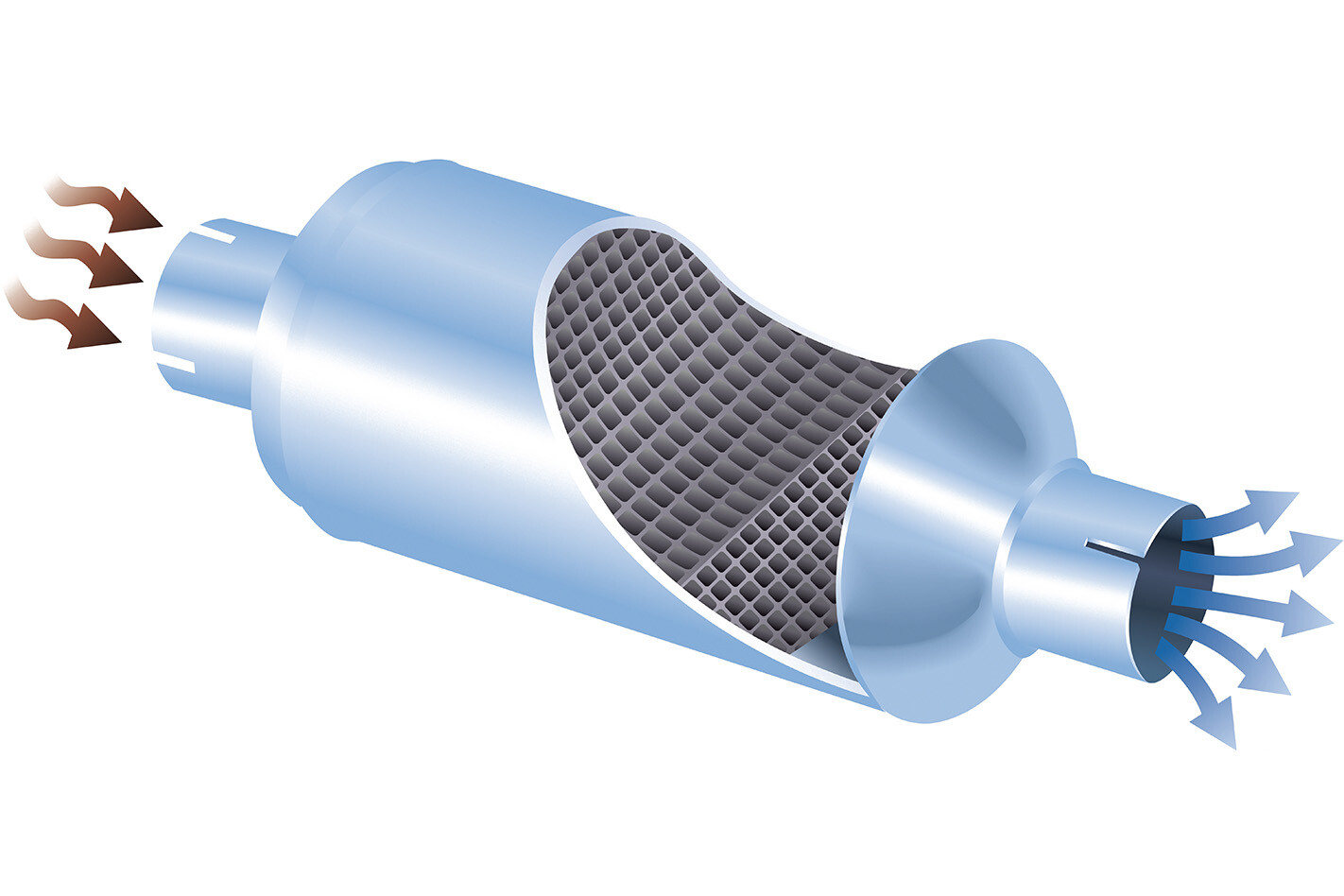 Catalytic Converter Cutaway 2 Jpg