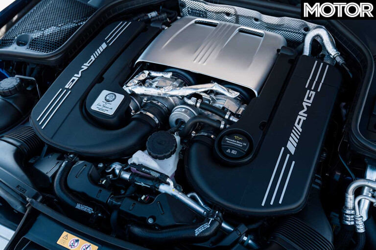 2019 Mercedes AMG C 63 S Sedan Engine Jpg