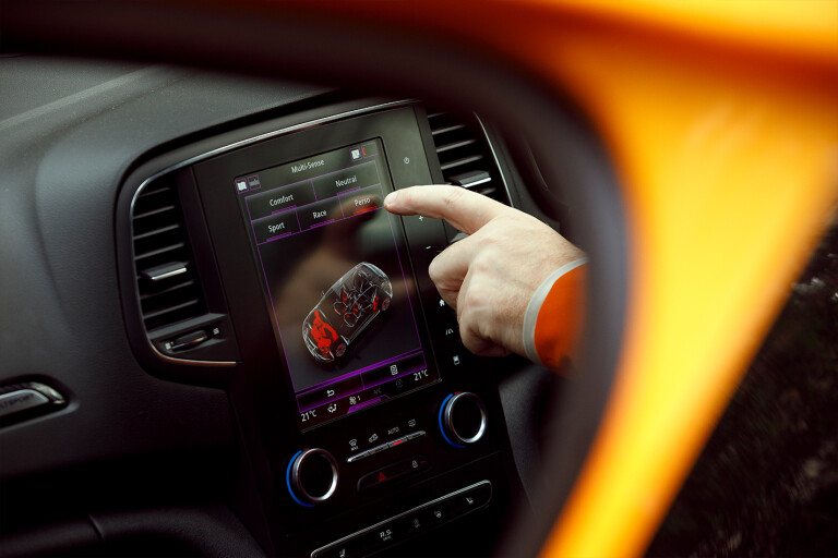 Renault Megane RS 280 Cup Infotainment Jpg