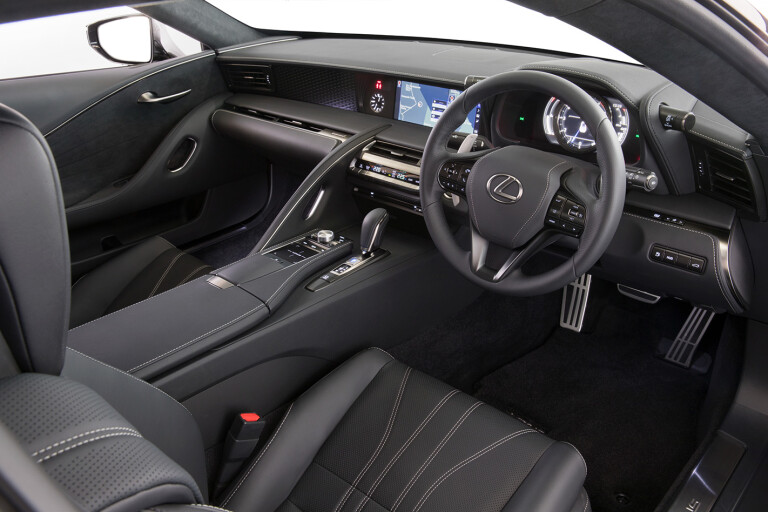 Lexus LC500 interior
