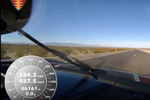 Koenigsegg Agera RS speed record