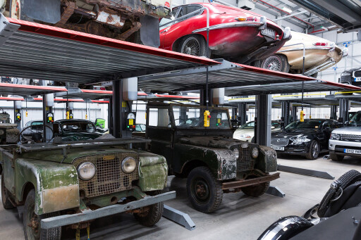 Jaguar Land Rover in Classic Works facility