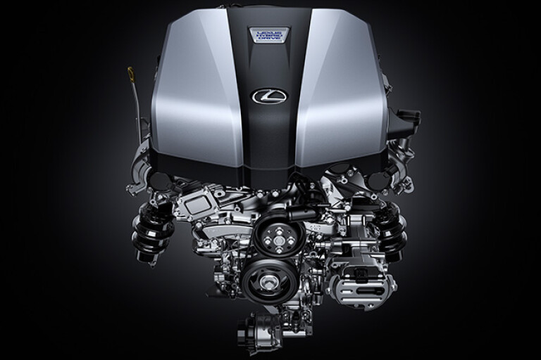 Lexus LS 500h engine