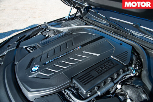2017 BMW M760iL xDrive engine