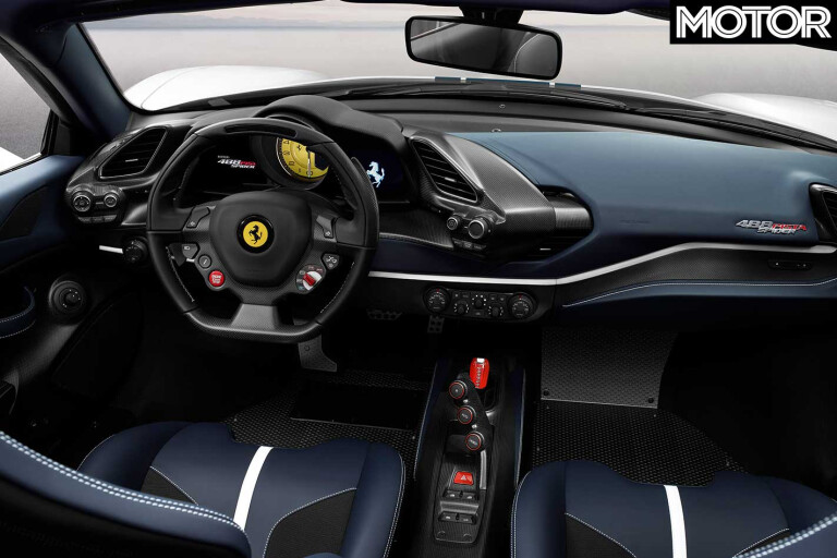 2019 Ferrari 488 Pista Spider Interior Jpg