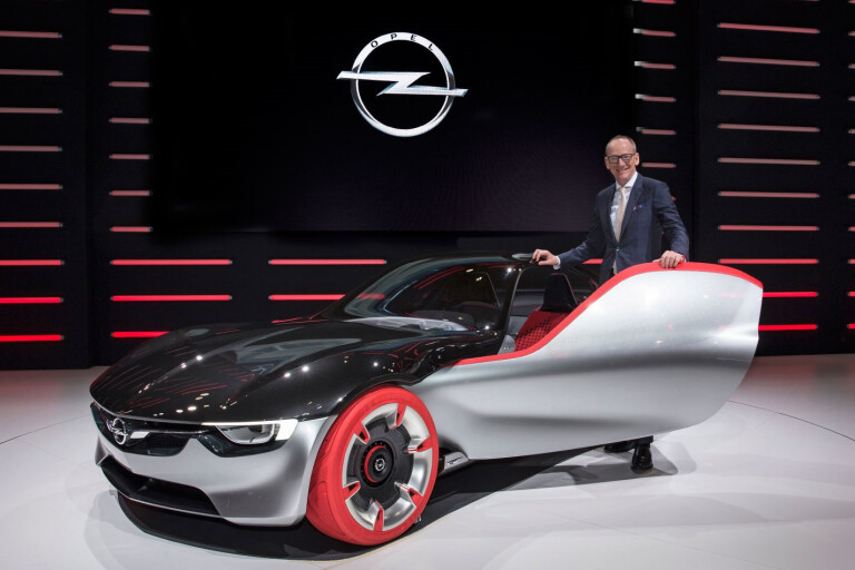 Opel GT concept at the 2016 Geneva Motor Show
