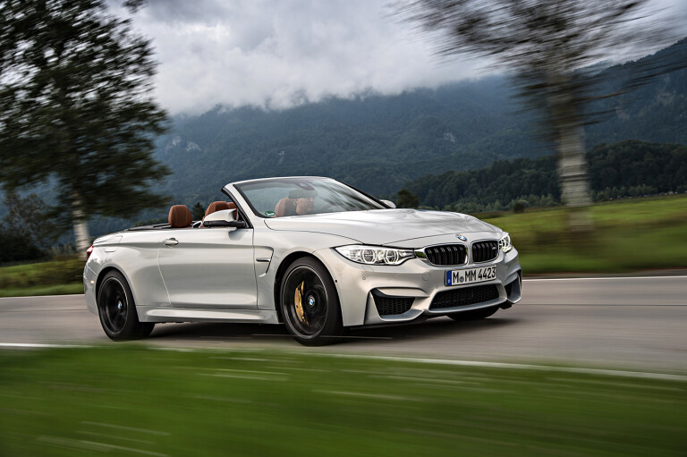 BMW M4 M3 convertible cabriolet first drive test review