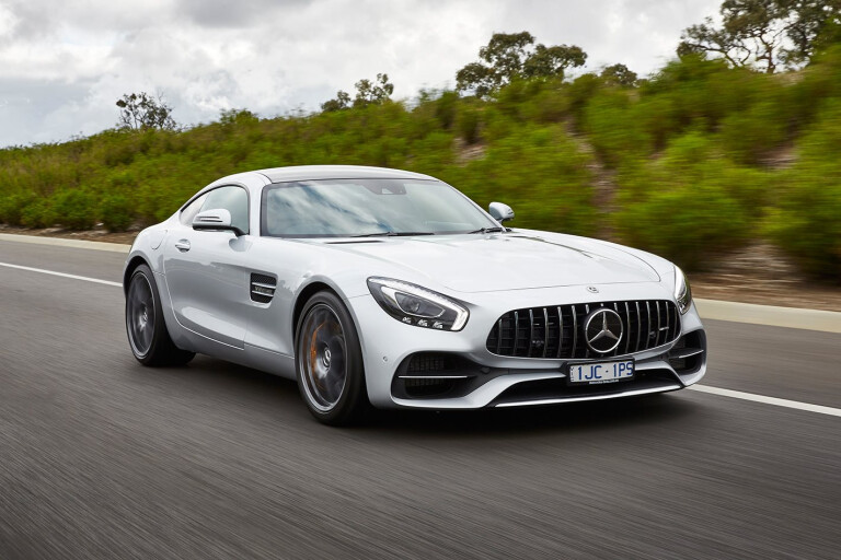 2018 Mercedes AMG GT S  front
