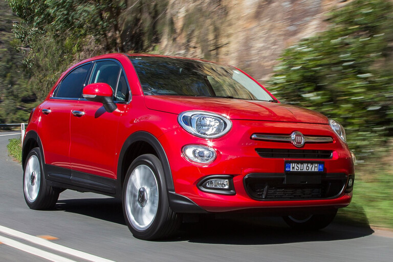 Fiat 500x front side