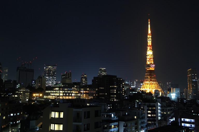 Tokyo Skyline Nighttime Jpg