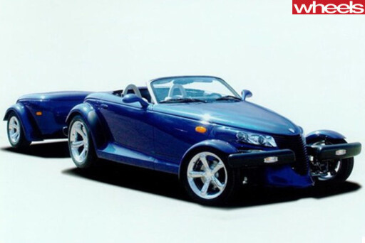 Plymouth -Prowler -with -trailer
