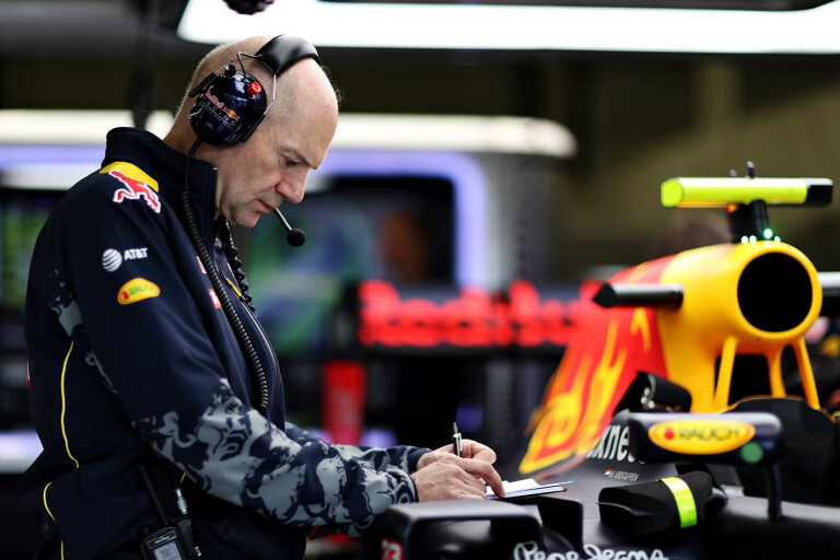 Red Bull race car technician
