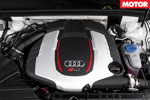 Audi RS5 TDI Concept engine