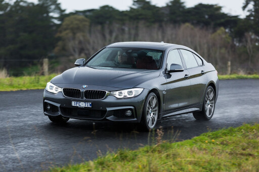 BMW 440i Gran Coupe driving