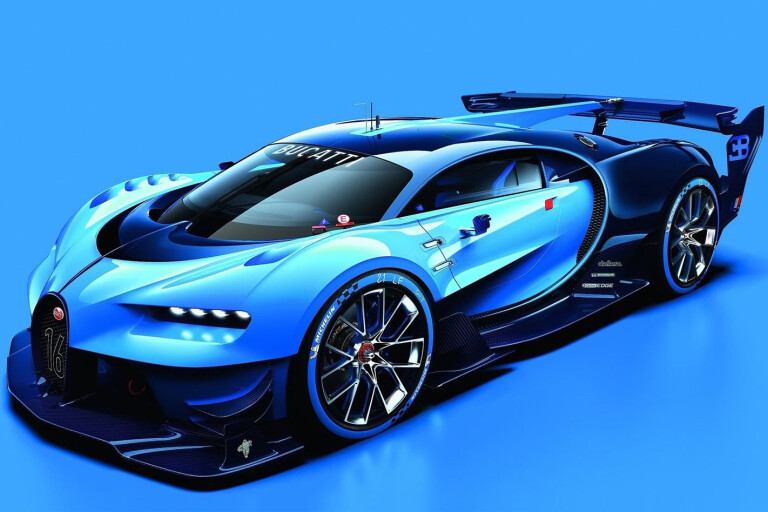 Bugatti Vision Gran Turismo Concept revealed