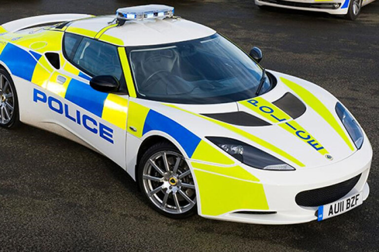 Lotus Evora police car