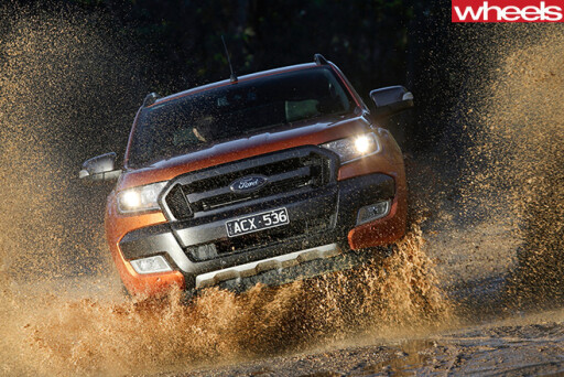Ford -Ranger -driving -front