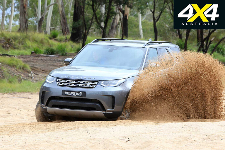 2018 Land Rover Discovery Sand Driving Jpg