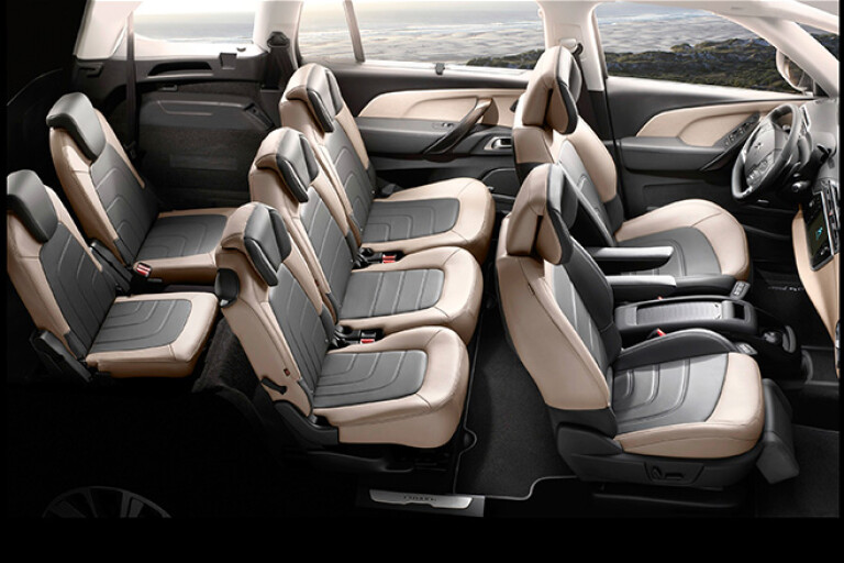 Seven Seater Seats in Citroen Grand C4 Picasso