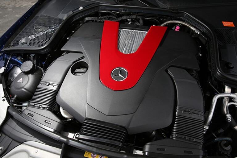 2017 Mercedes AMG C43 engine