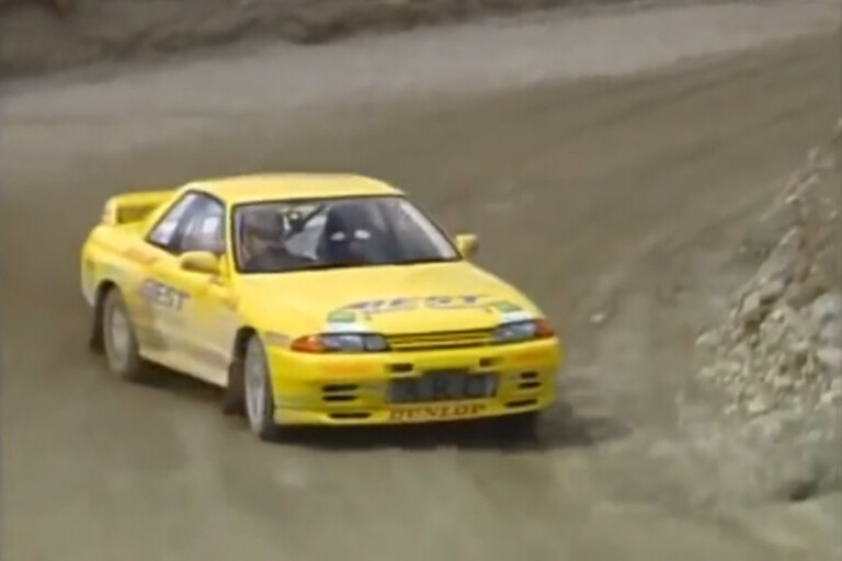 VIDEO: Nissan R32 GT-R rally monster