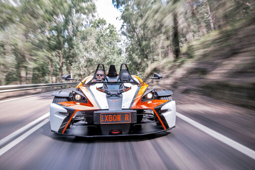KTM X-BOW front facing