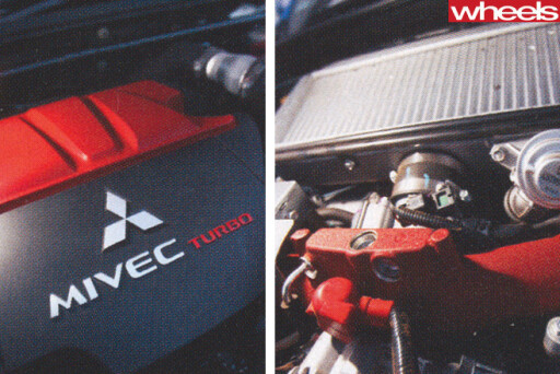 Mitsubishi -Evo -v -Sti -engines