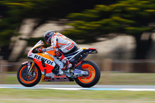 Marquez 2017 Australian Moto GP Testing At Phillip Island