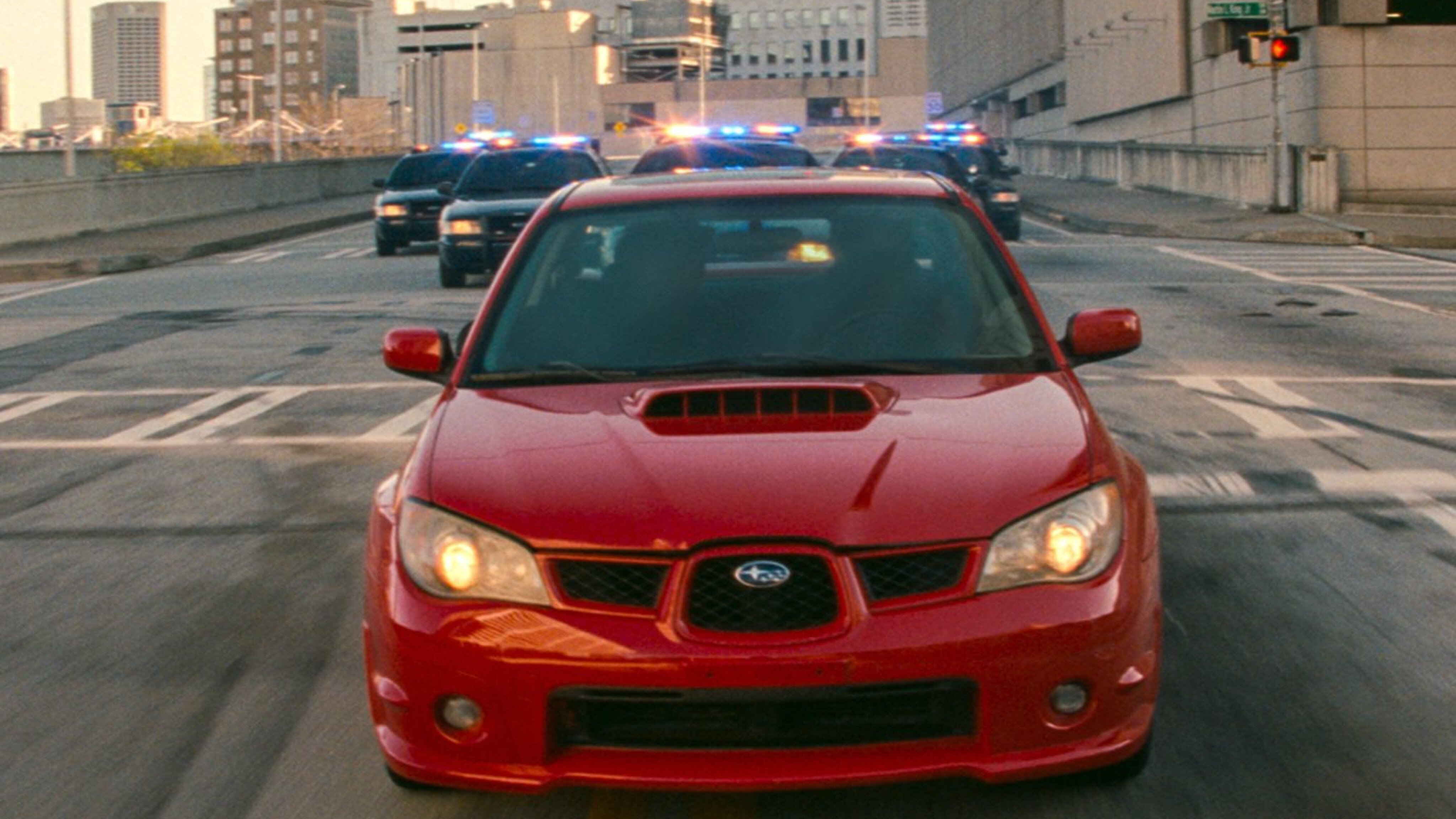 Baby Driver's Subaru WRX getaway scene is epic
