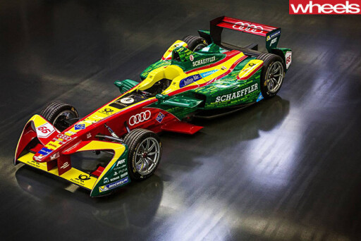 Audi -WEC-race -car -top -side