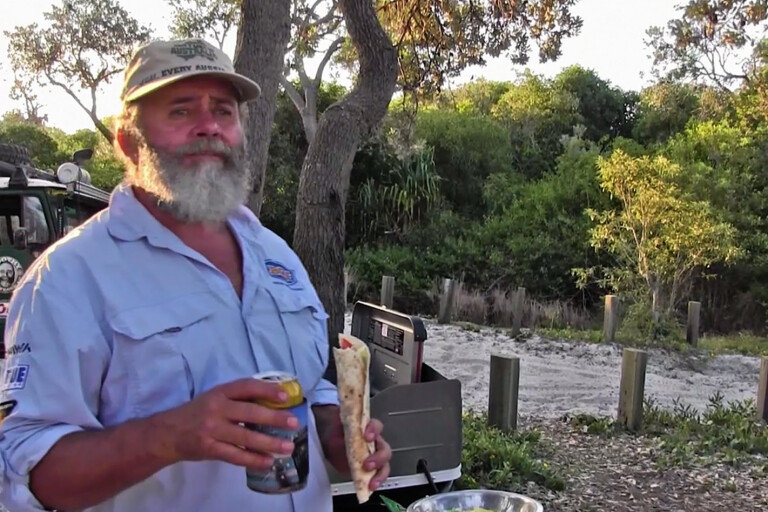 Bush Cooking with Roothy: BLT Wrap