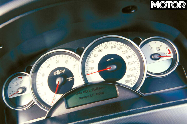 2004 HSV GTO Coupe LE Instrument Gauges Jpg